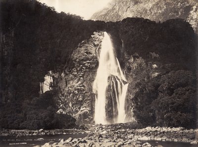 Cascata Bowen, Milford Sound, 1889 (stampa all